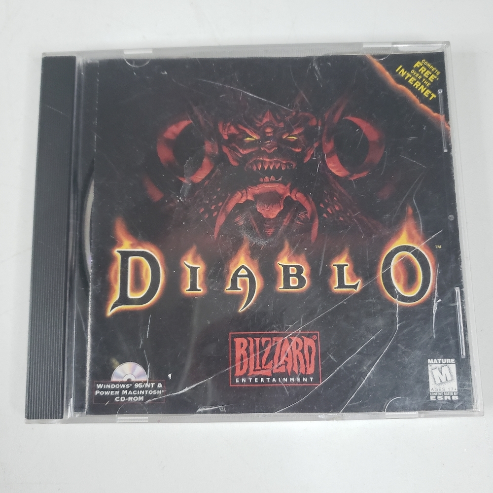 Diablo by Blizzard Entertainment (CD-ROM, 1996) Windows 95 & Power Macintosh